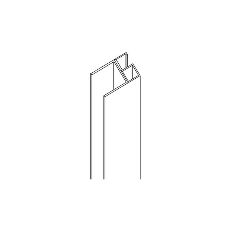 Image of Ricambio profilo verticale per linea oxygen ad angolo e circolare cm 190 dh