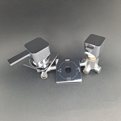 Ricambio rubinetteria cromo per box doccia Bali Jacuzzi 720208190