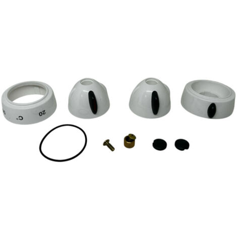 Ricambio set esterno bianco per mix doccia Jacuzzi 431161780 EX 431161910