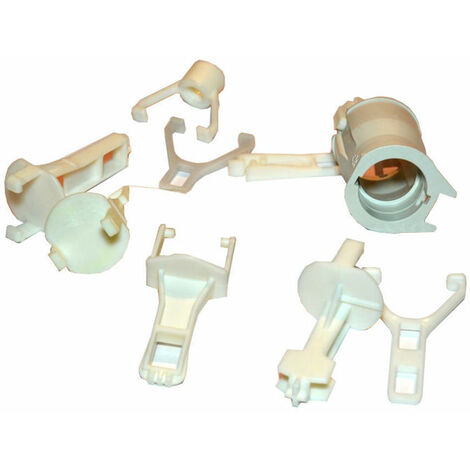 Ricambio set staffe per campana 241.167.00.1 per cassetta Geberit