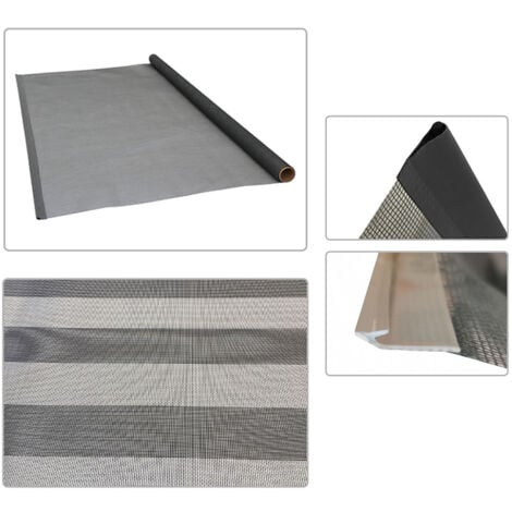 Ricambio Telo Zanzariere a Rullo Porta e Finestra Fibra di Vetro - Formato: 80x170 mm