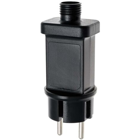 RICAMBIO TRASFORMATORE PER CATENE LUCI A LED CON SPINA EUROPEA TR12V-9W IP44 USO ESTERNO