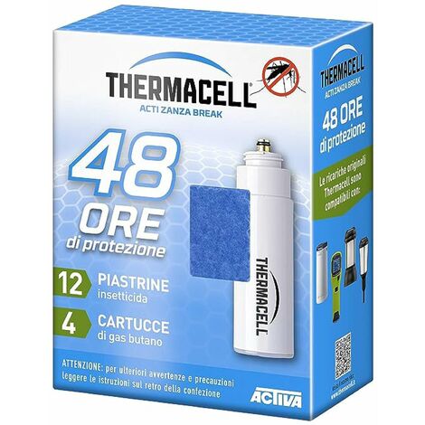 Ricarica 48 Ore per dispositivi Thermacell per la protezione dalle zanzare