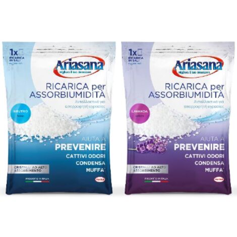 RICARICA DEUMIDIFICATORE ARIASANA CLASSICA BUSTA 450GR