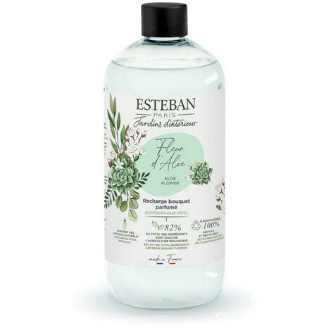 RICARICA DIFFUSORE A BASTONCINO 500 ML FLEUR D'ALOE