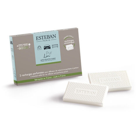 RICARICA DIFFUSORE PER AUTO PROFUMAZIONE PUR LIN 2 PEZZI ESTEBAN