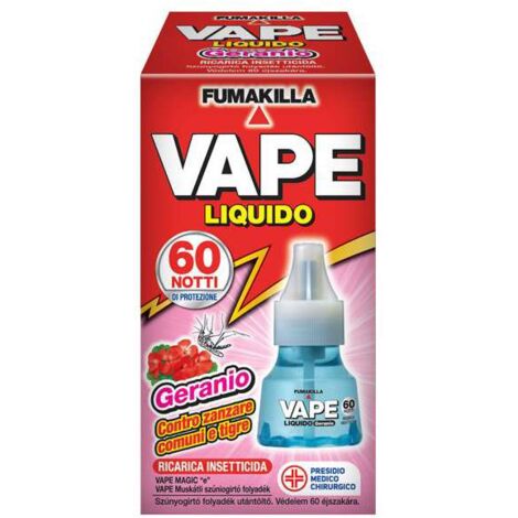 Ricarica Elettroemanatori 60 Notti Menta/Geranio Vape