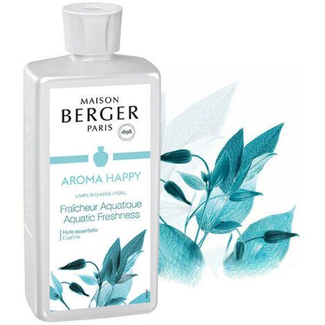 Ricarica Lampada Catalisi Profumo Aroma Happy Fraicheur Aquatique Maison Berger