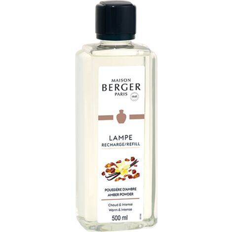 Ricarica Lampada Catalitica Profumo Puossiere D'Ambre 500 ml Maison Berger