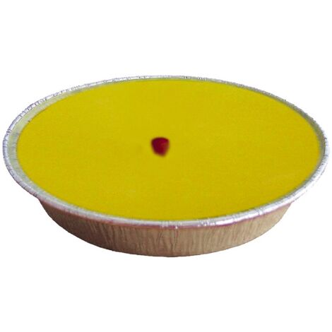 ricarica per candela antizanzare alla citronella con base in alluminio 11 cm