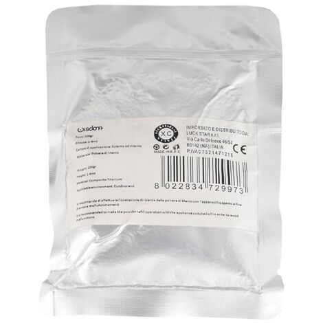 Ricarica per fontana fredda non pirotecnica 200g polvere di titanio Wisdom