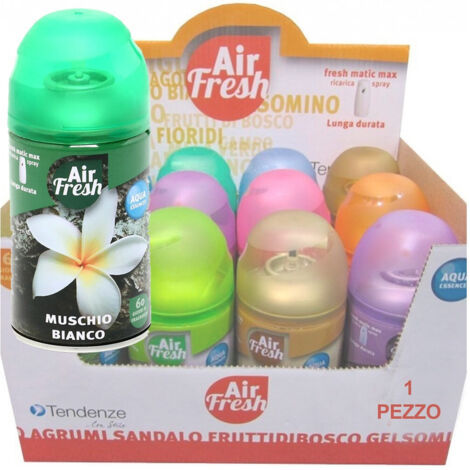 Ricarica Spry Airfresh Pour Déodorant Diffuseur De Parfum Automatique