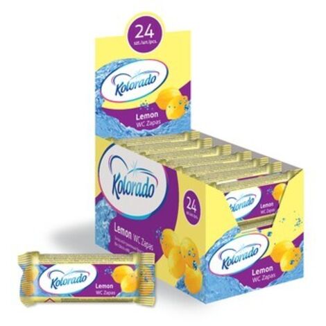 Ricarica WC Kolorado Limone 40g - 400 scarichi, freschezza a lunga durata