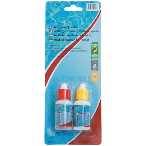 Ricariche per kit di analisi cloro - bromo + pH