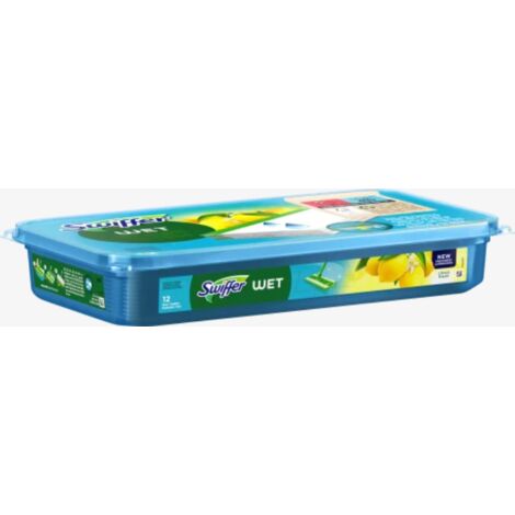 Ricariche per mocio Swiffer Lemon, 12 pezzi.
