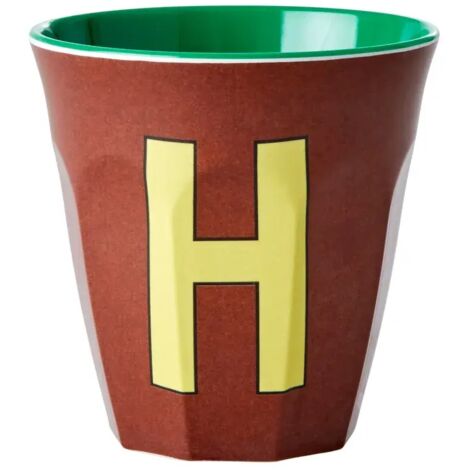 RICE Becher - H, 250 ml, Melamine, Farbe: braun
