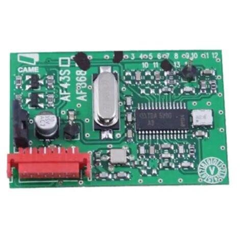 Ricevente bicanale AF868 868,35 Mhz a innesto