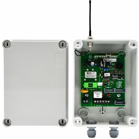 Ricevente Rx4 Ricevitore Radio E001 4 Canali Si Adatta A Apritech M01.060.00