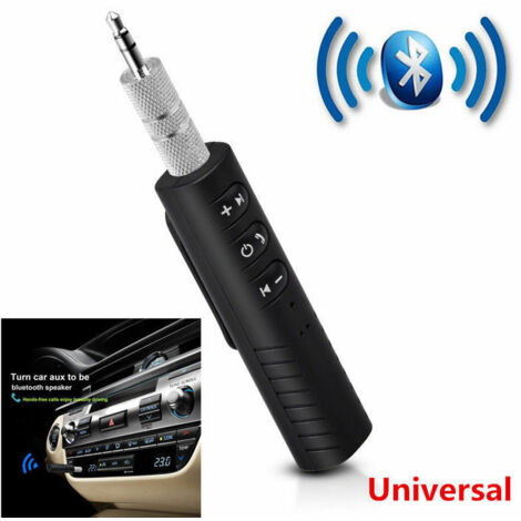Ricevitore adattatore bluetoooth jack 3.5mm vivavoce auto aux stereo audio bt450