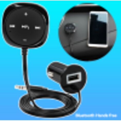 Ricevitore Bluetooth 5.0, trasmettitore, adattatore audio per auto, jack da 3,5 mm
