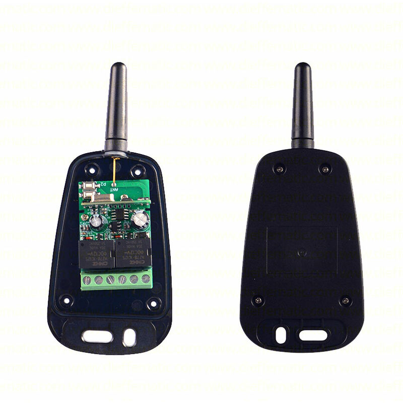 Dieffematic Ricevitore Universale 433 Mhz 2 Canali A Lungo Raggio C...