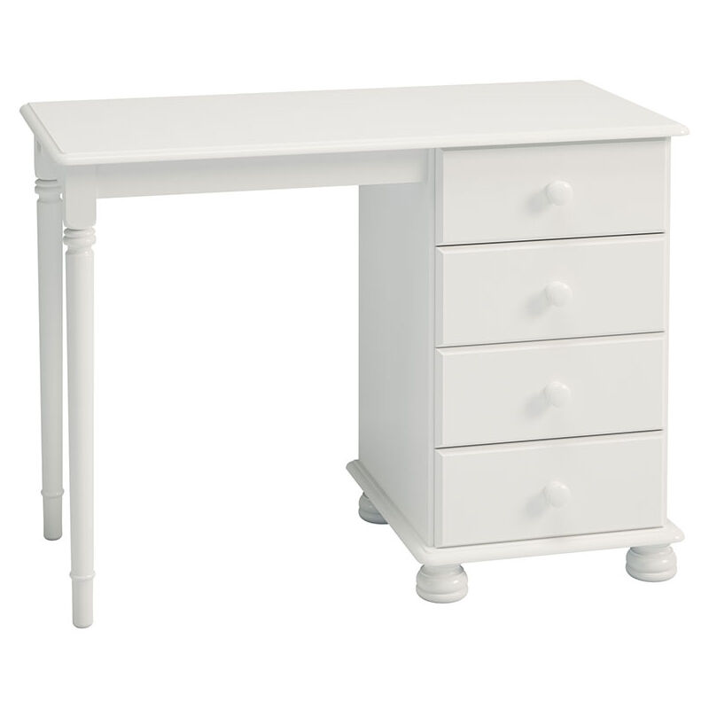 Richard Bureau 4 tiroirs, blanc.