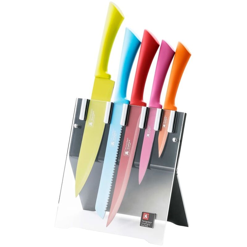 Set couteaux de cuisine 5pcs Love Colour Original - Multicolore - Richardson Sheffield