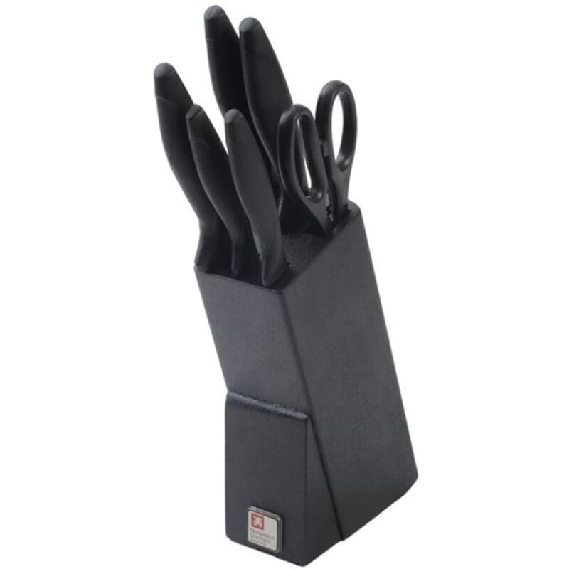 Set couteaux de cuisine 7 pcs Laser Cuisine Noir - Noir - Richardson Sheffield