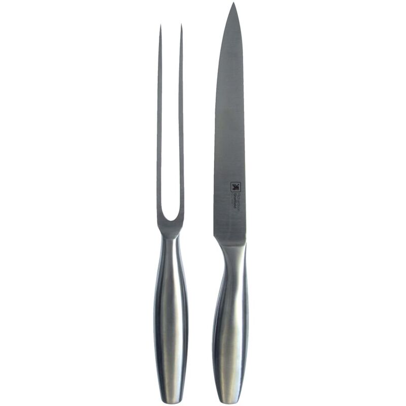 

Set de tallado de 2 piezas de acero inoxidable - Plateado - Richardson Sheffield