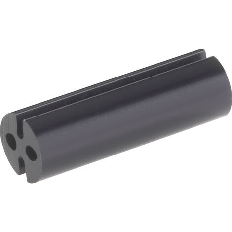 Richco LEDS-2-6-26 LED-Abstandshalter 1fach  Schwarz Passend für (LEDs) LED 5 mm
