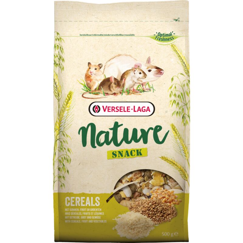 

Rico y variado caramelo de cereales 500G para roedores