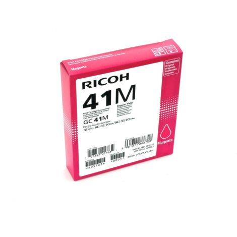 Ricoh 405763 cartuccia d'inchiostro 1 pz Originale Resa standard Magenta