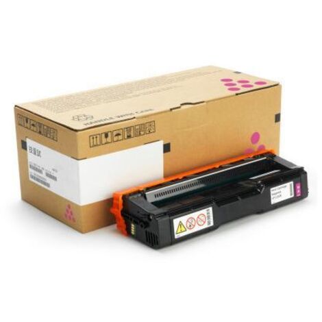 Ricoh 407718 cartuccia toner 1 pz Originale Magenta