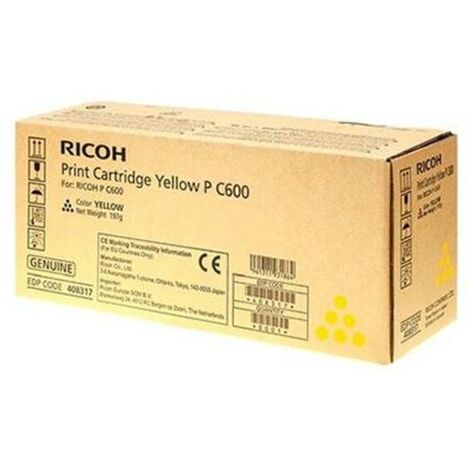 Ricoh 408317 Tonerkartusche 1 Stück(e) Original Gelb
