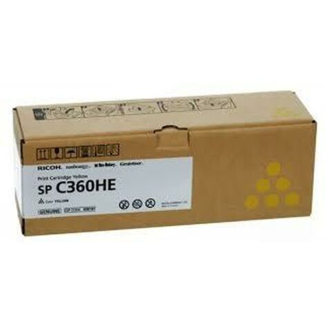 RICOH Ricoh Toner SPC360HE Yellow Gelb (408187)