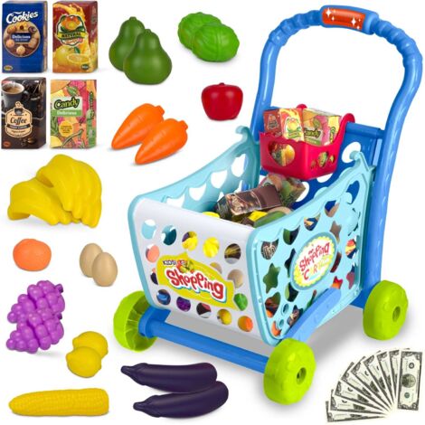 Ricokids 773400 Einkaufswagen blau