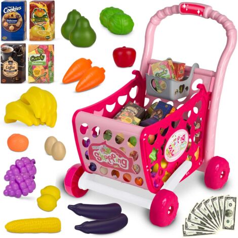 Ricokids 773401 rosa Einkaufswagen