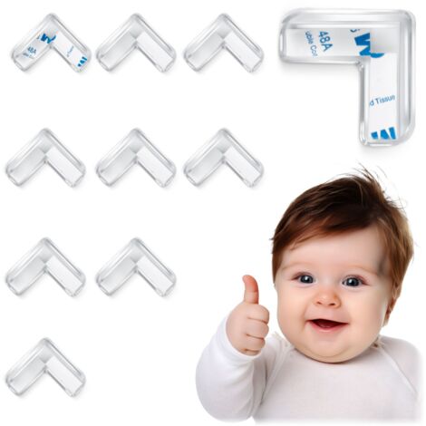 Ricokids 798400 Eckenschutz 10 Stück, transparent