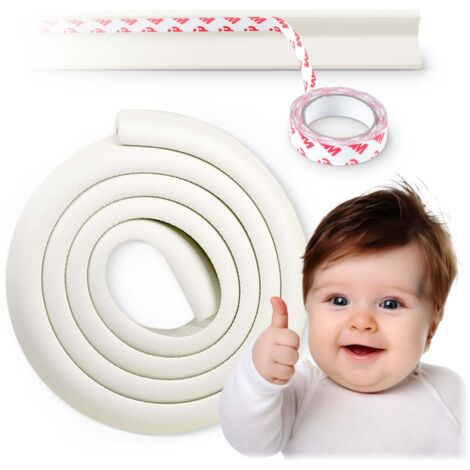 Ricokids 798700 Schaumstoff-Schutzband, weiß, 2 m