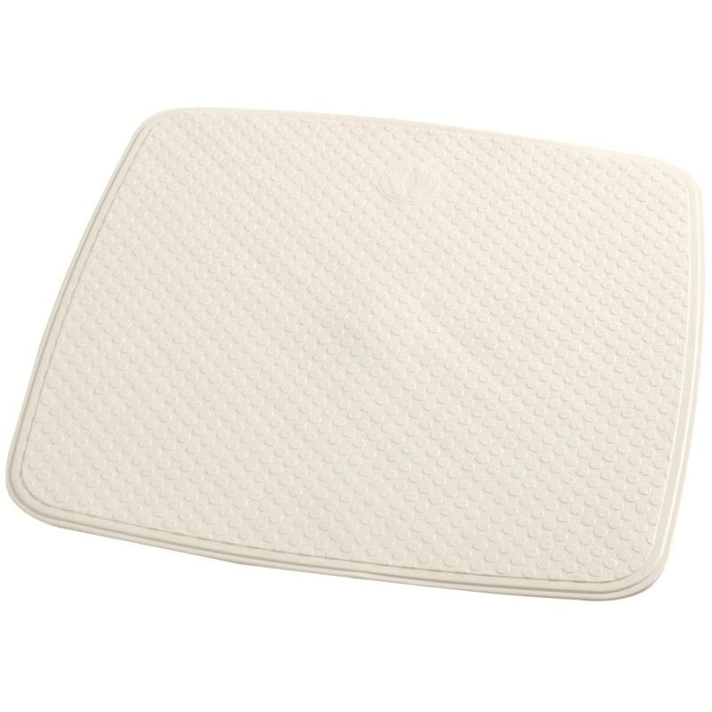 

Alfombrilla de baño antideslizante Capri color Pergamón 54x54cm - Beige - Ridder