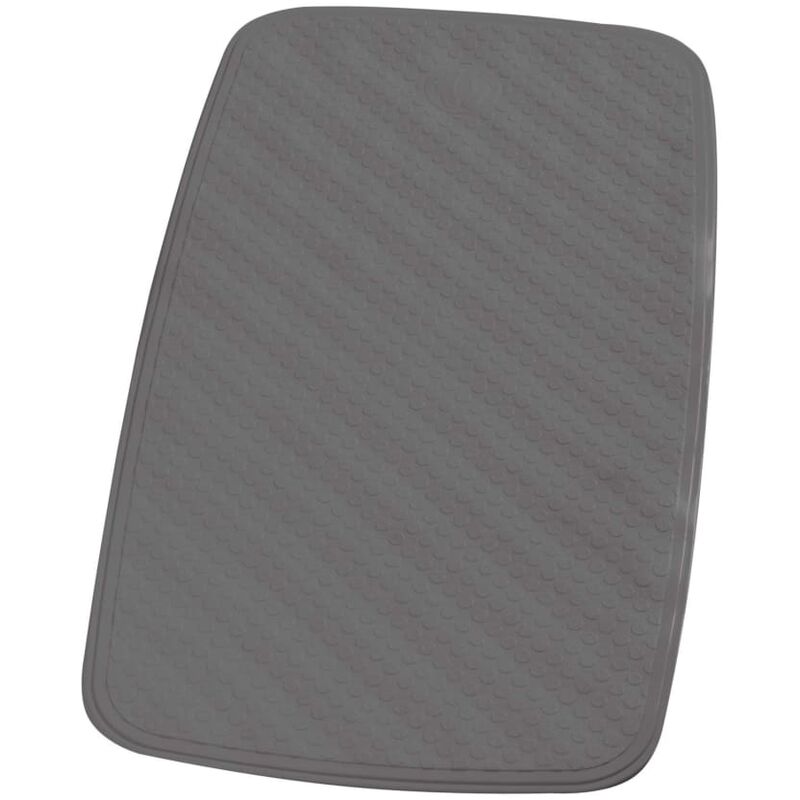 

Alfombrilla de baño antideslizante Capri gris cemento 72x38 cm - Gris - Ridder