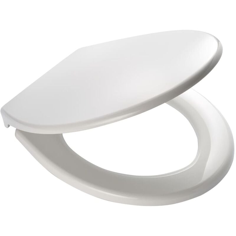 

Asiento de váter con tapa Miami blanco - Blanco - Ridder