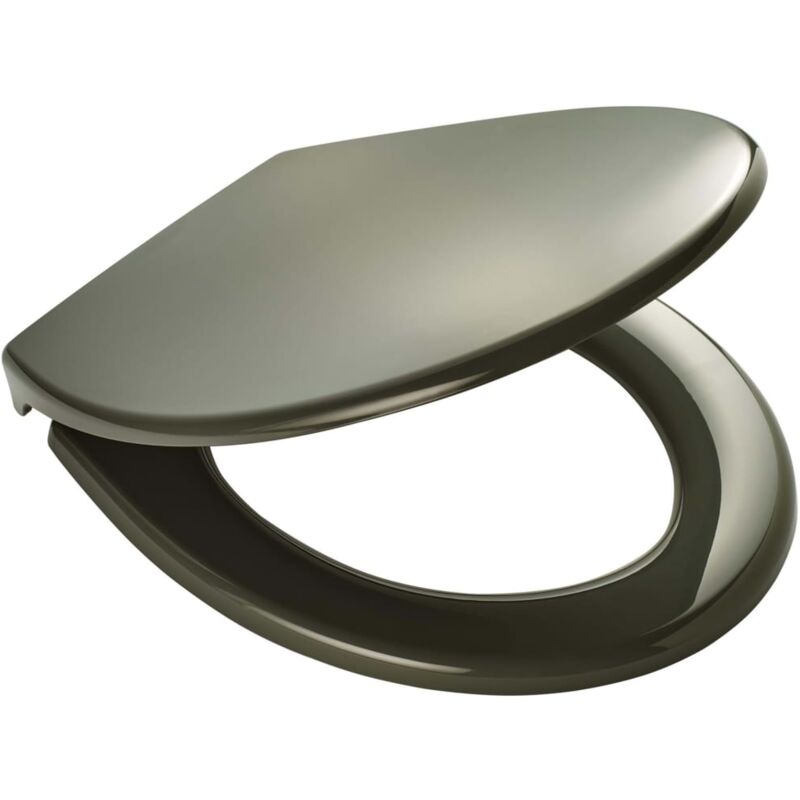 

Asiento de váter con tapa Miami gris - Gris - Ridder