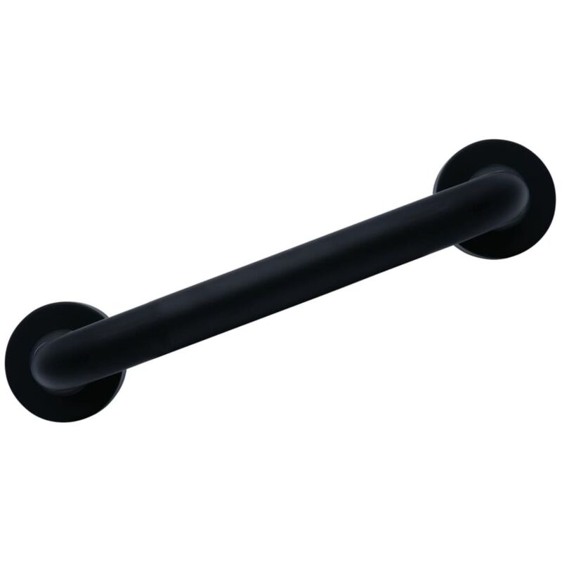 

Barra de agarre de baño aluminio negro 30 cm - Negro - Ridder