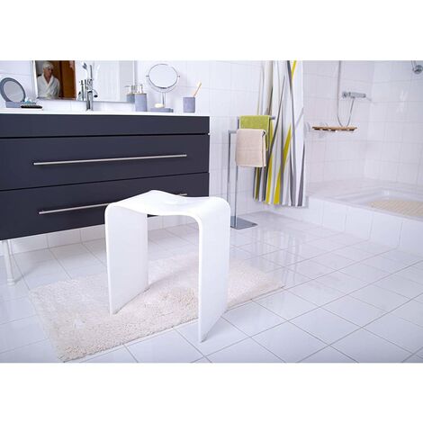 White discount bathroom chairs