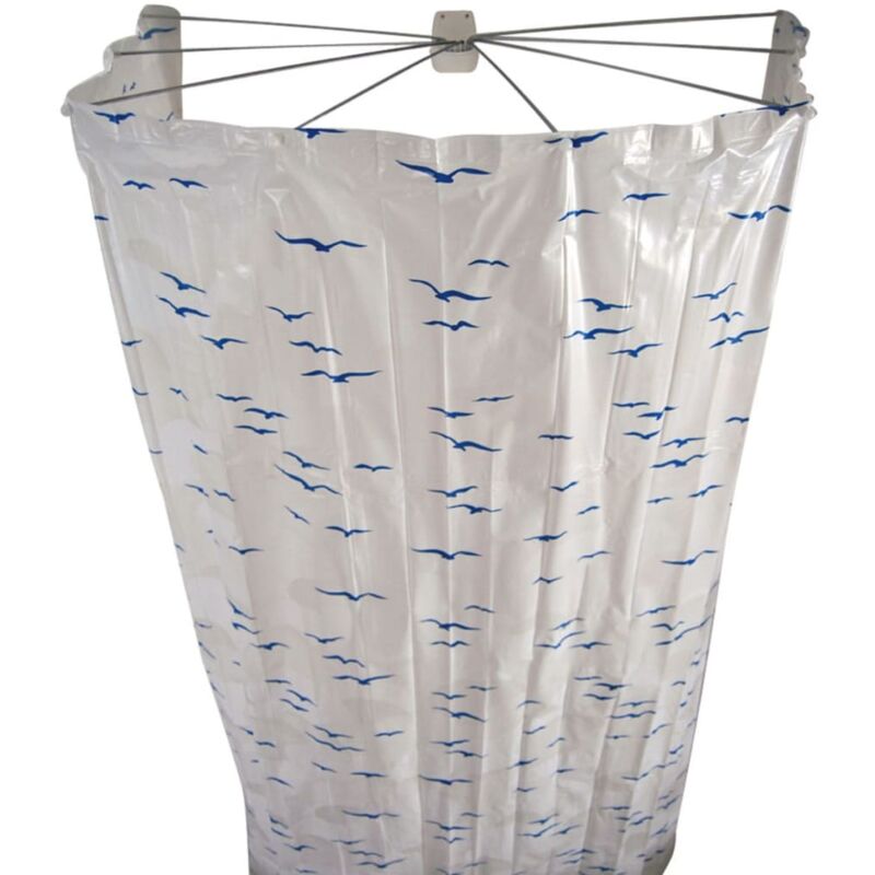 

Cabina de ducha Ombrella 200 cm azul 58203 - Azul - Ridder