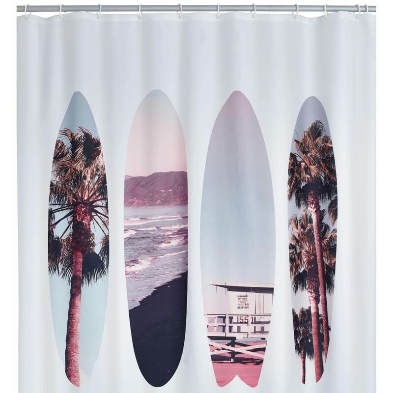 

Cortina de ducha California 180x200 cm - Multicolor - Ridder