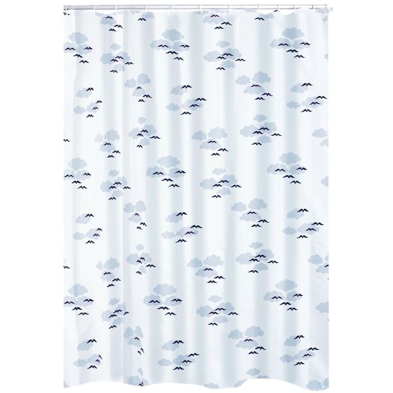 

Cortina de ducha Helgoland textil azul - Azul - Ridder