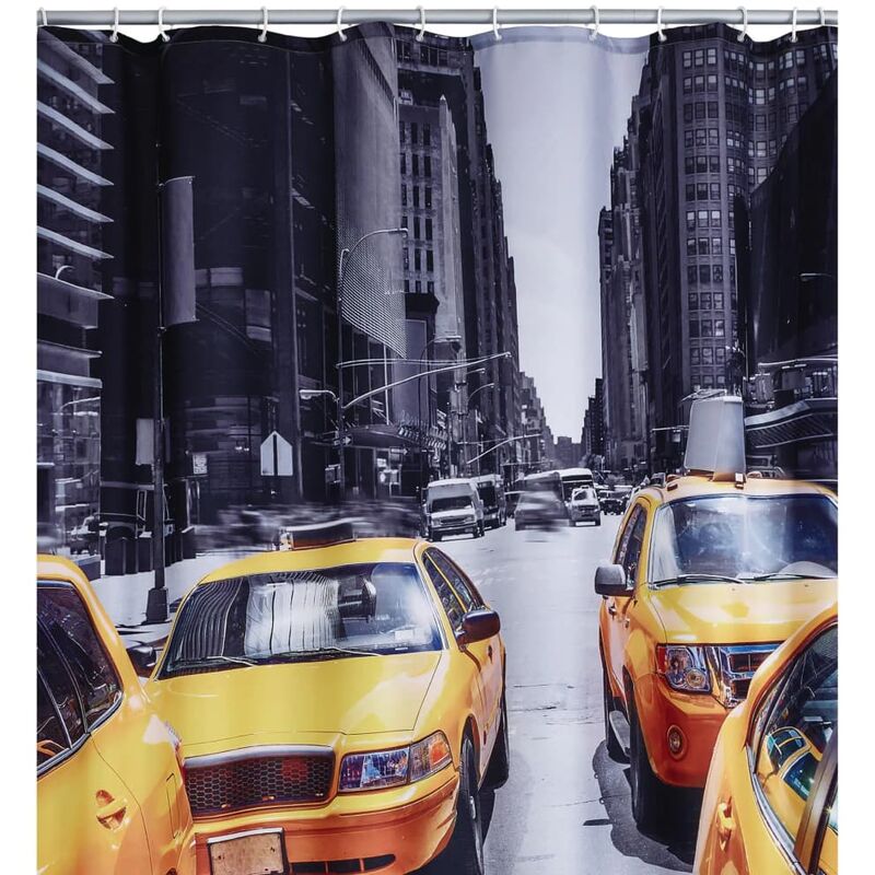 

Cortina de ducha New York 180x200 cm - Multicolor - Ridder