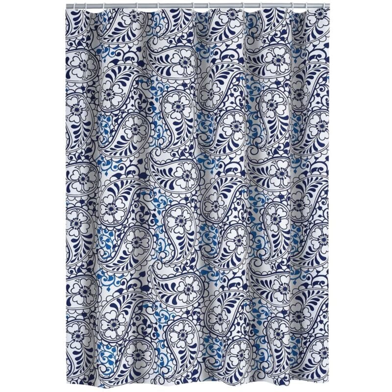 

Cortina de ducha Oriental 180x200 cm - Azul - Ridder